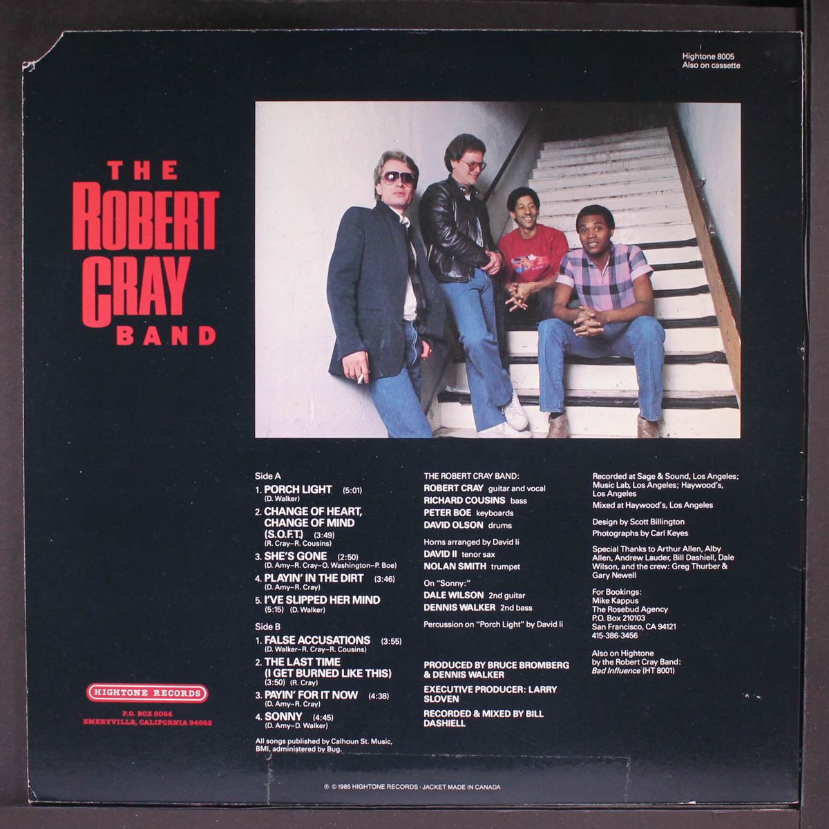false accusations by ROBERT CRAY