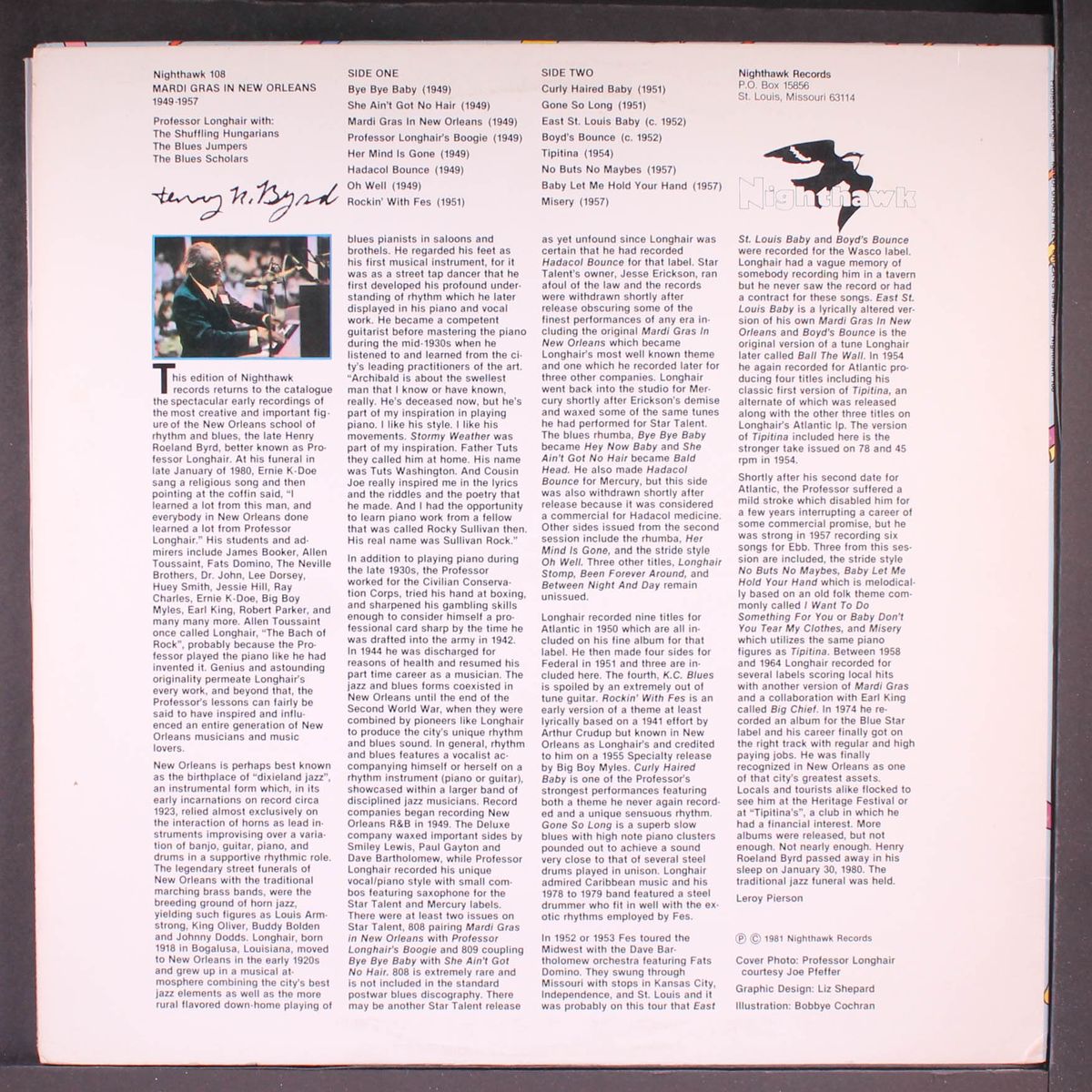 mardi gras in new orleans by PROFESSOR LONGHAIR