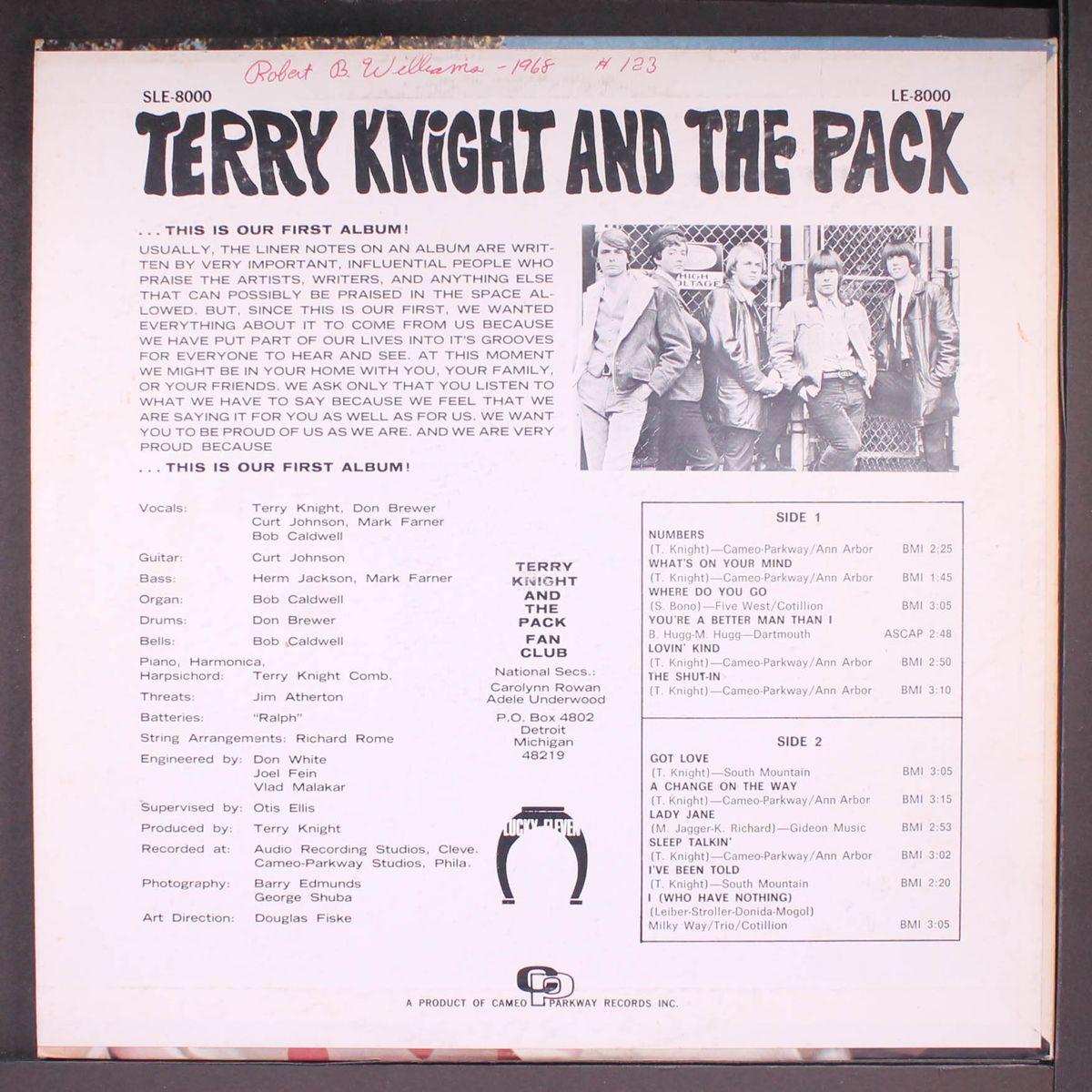 terry knight & pack by TERRY KNIGHT & PACK