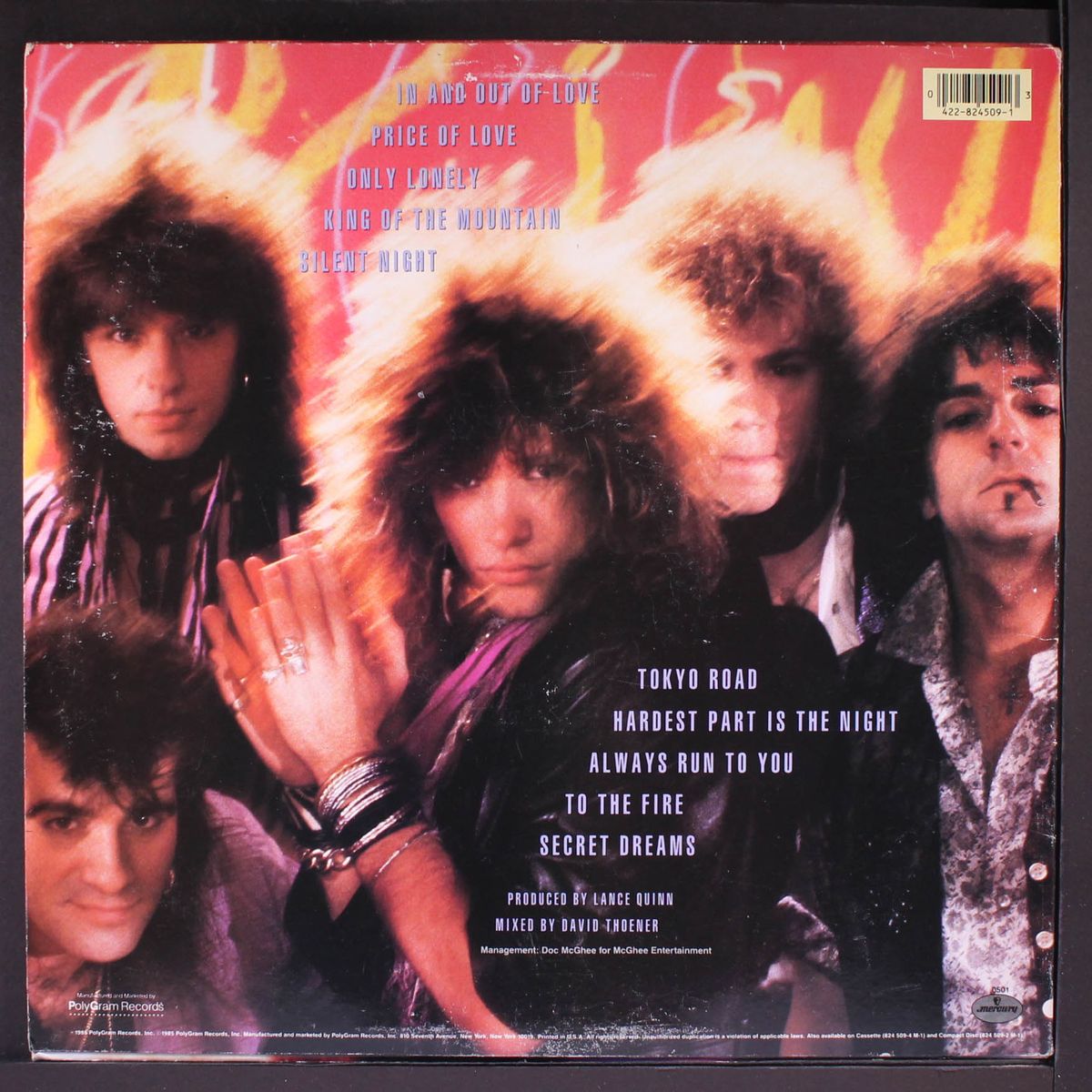 7800 degrees fahrenheit by BON JOVI