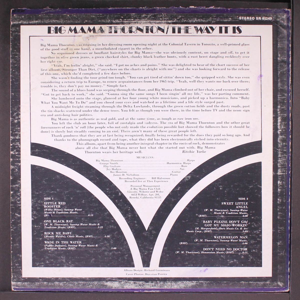 the way it is by BIG MAMA THORNTON