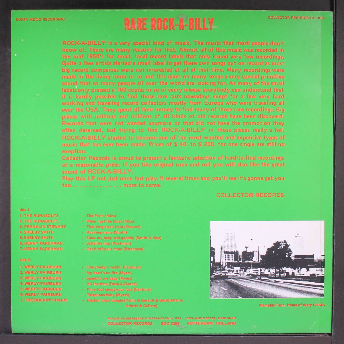 rare rock-a-billy by VARIOUS