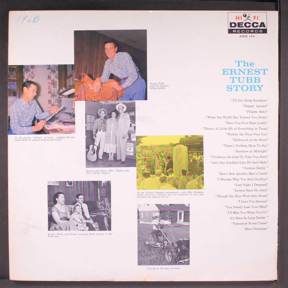 the ernest tubb story by ERNEST TUBB