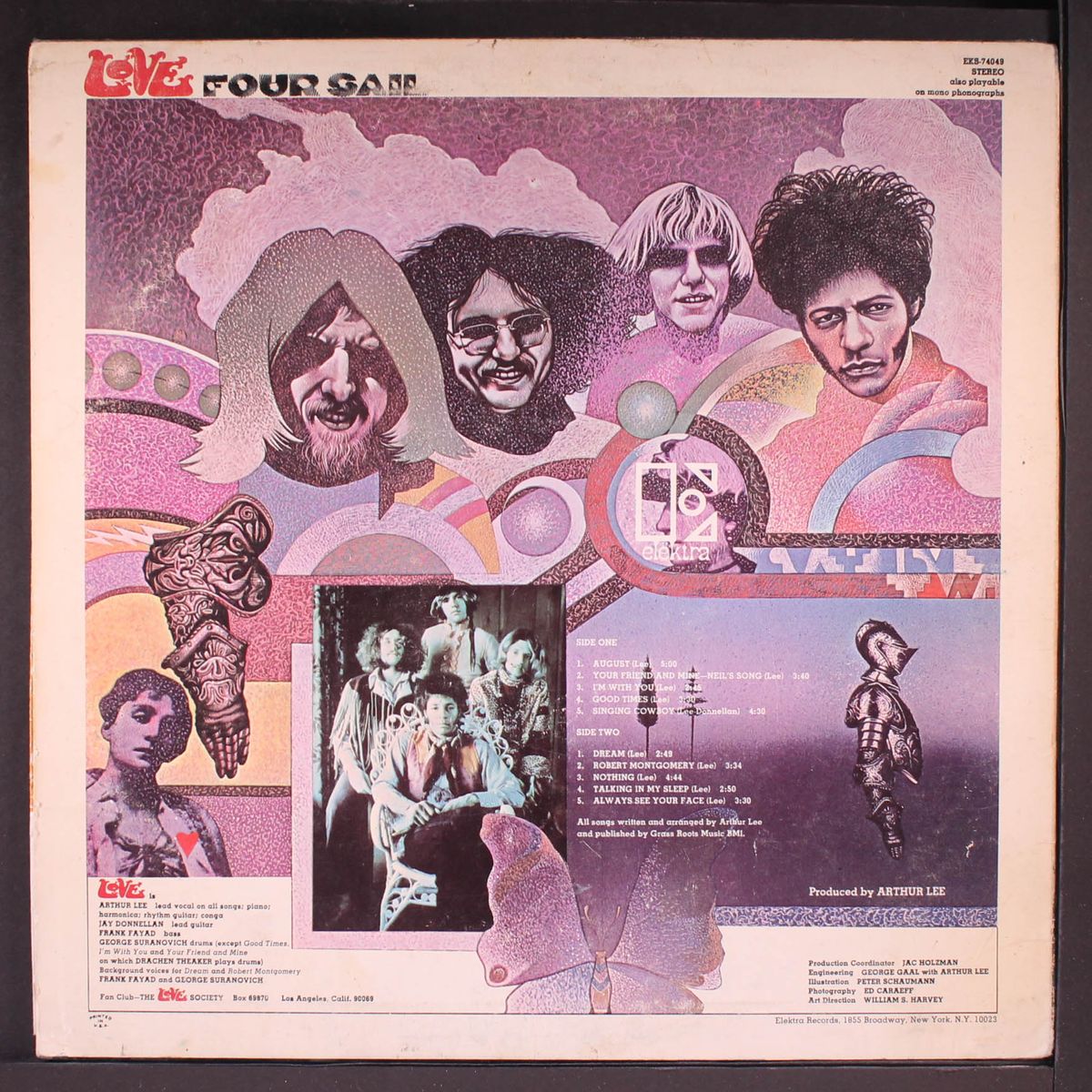 four sail by LOVE