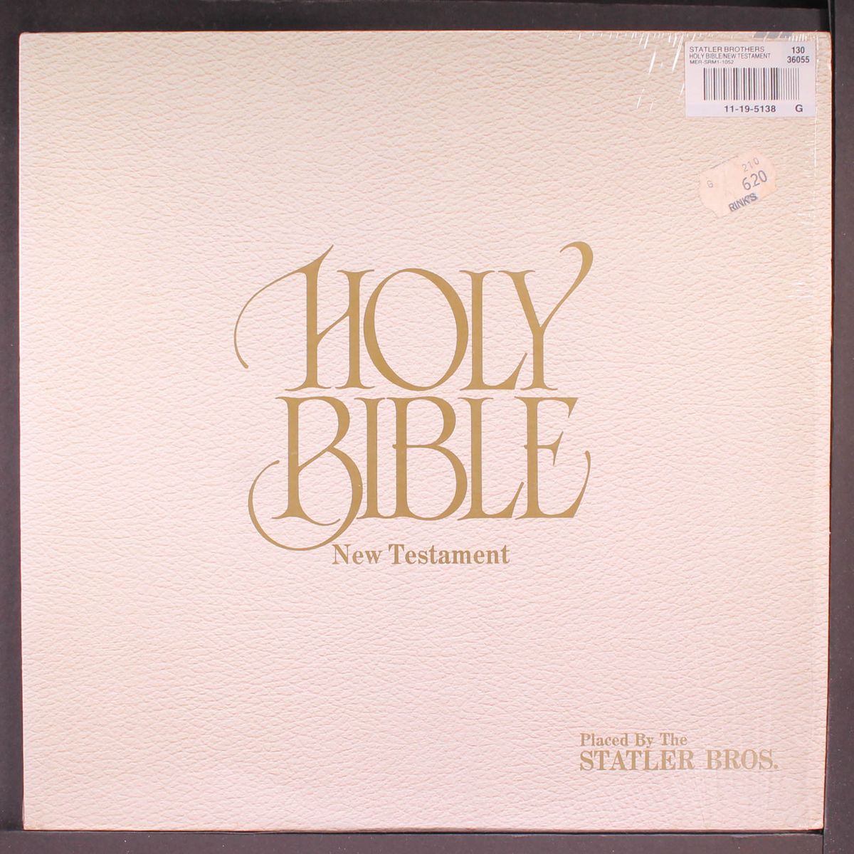 holy bible new testament by STATLER BROTHERS
