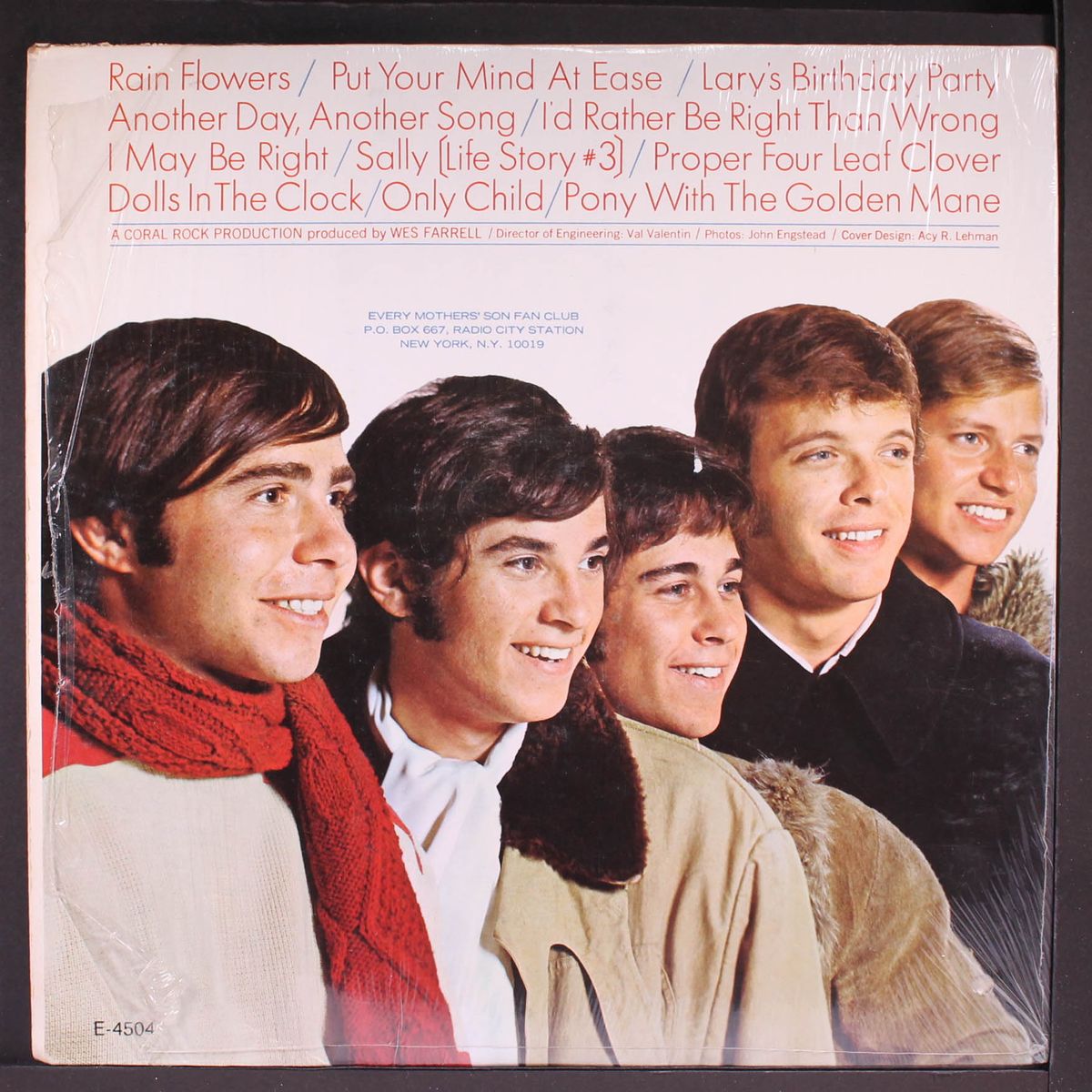 every mothers' son's back by EVERY MOTHERS' SON