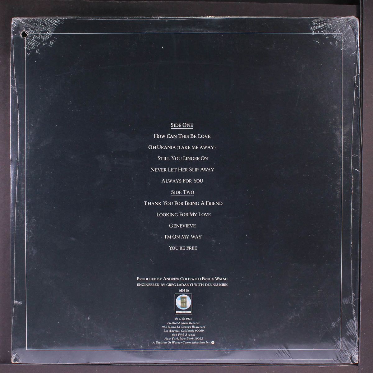 all this and heaven too by ANDREW GOLD