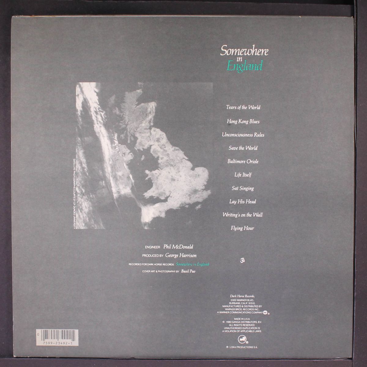 somewhere in england by GEORGE HARRISON