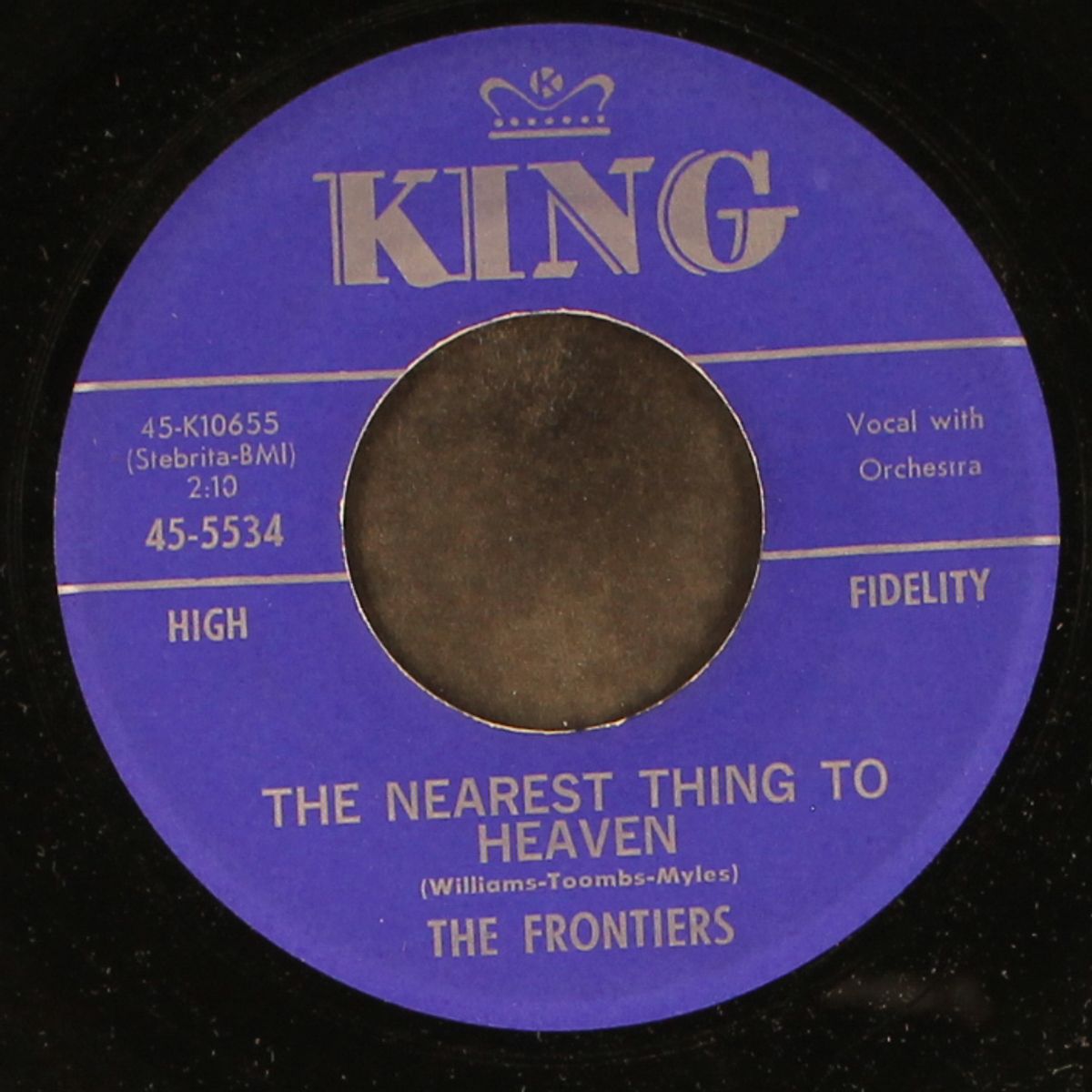 the nearest thing to heaven / oh! nurse by FRONTIERS