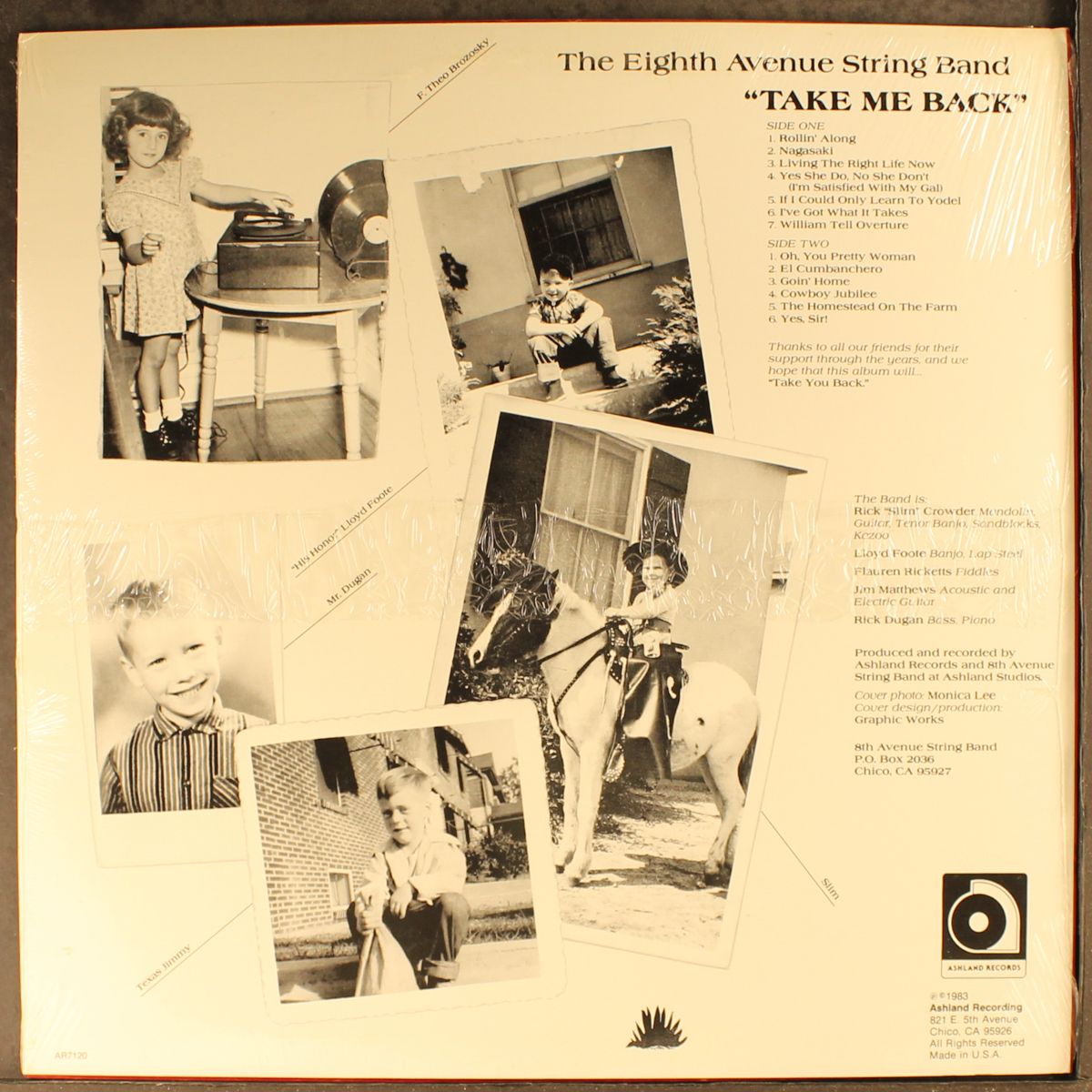 take me back by 8TH AVENUE STRING BAND