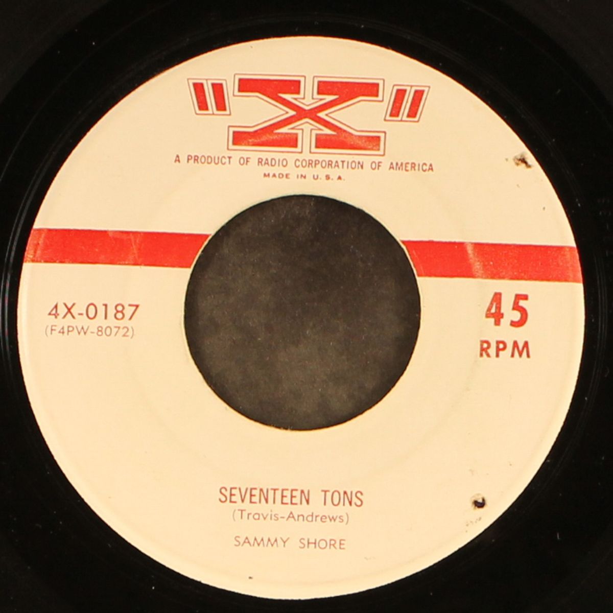 seventeen tons / what is a skunk? by SAMMY SHORE