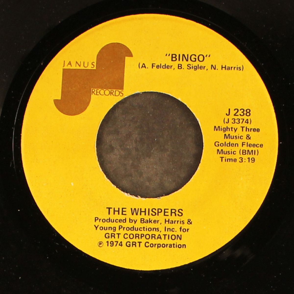 bingo / once more with feeling by WHISPERS
