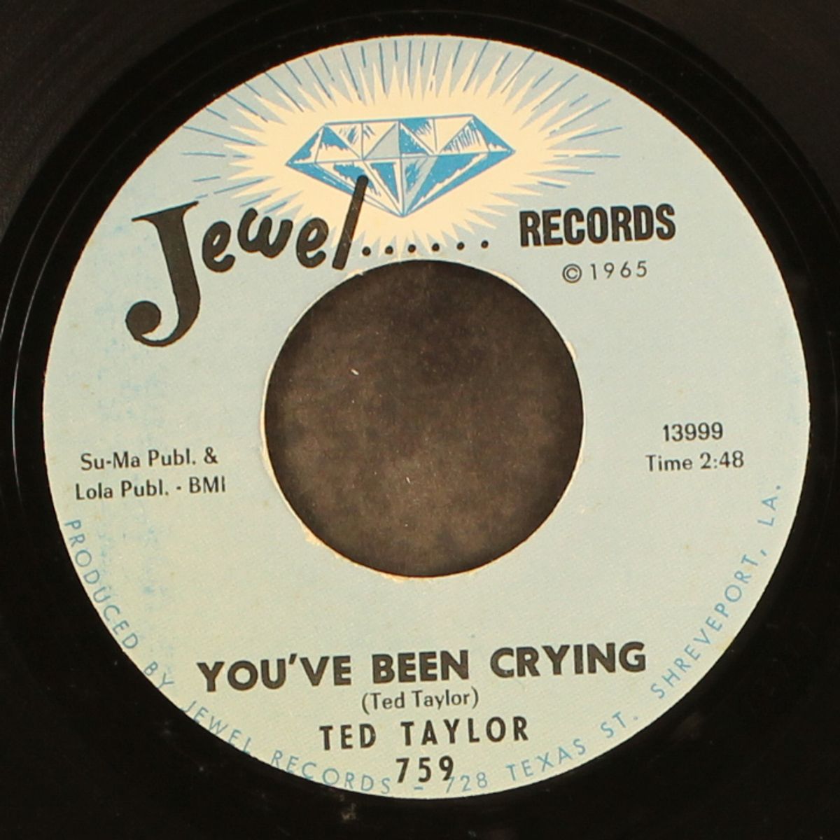 close your eyes / you've been crying by TED TAYLOR