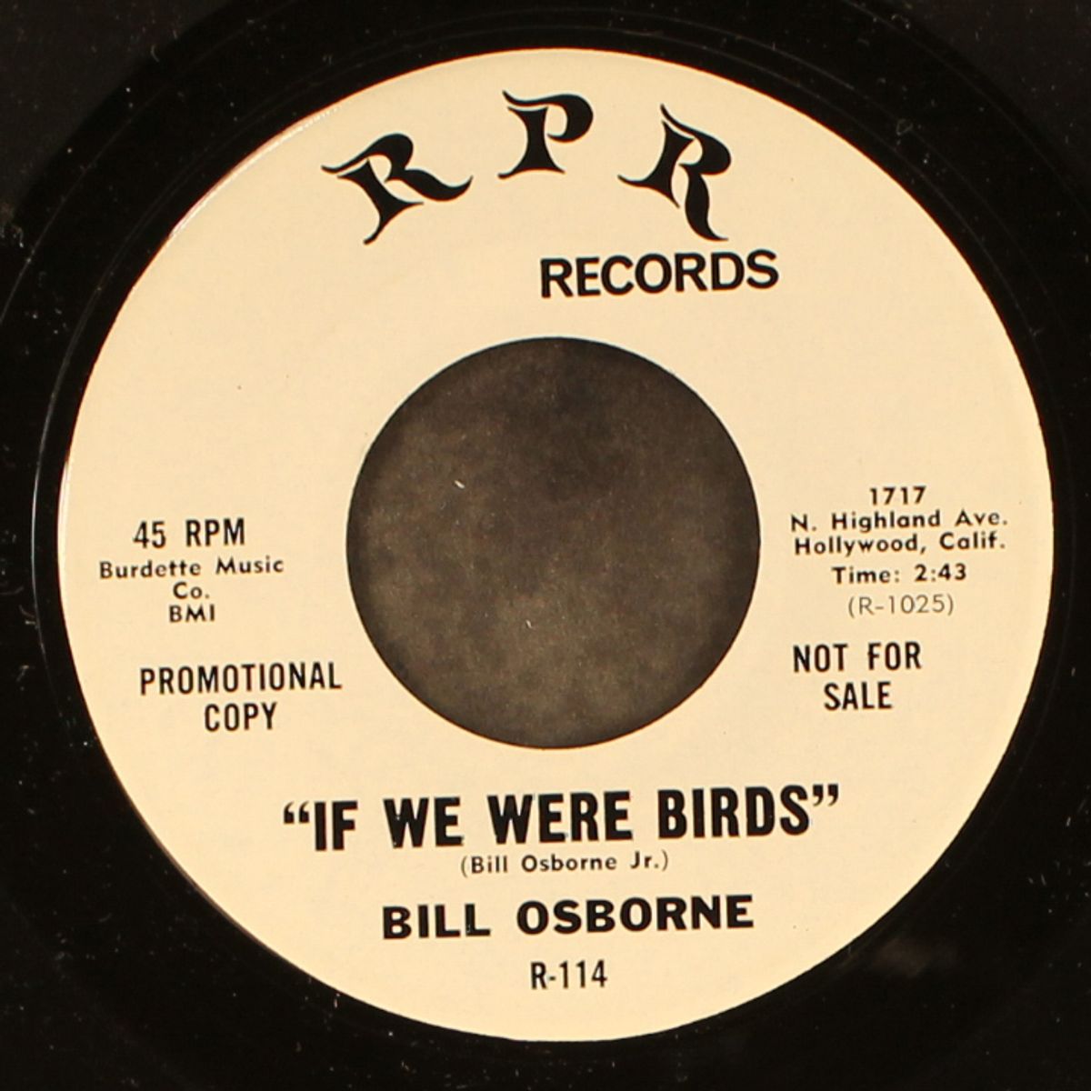 visions / if we were birds by BILL OSBORNE
