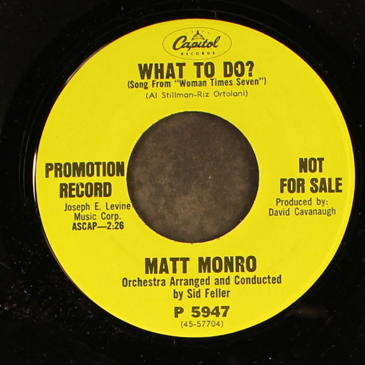 what to do / these years by MATT MONRO