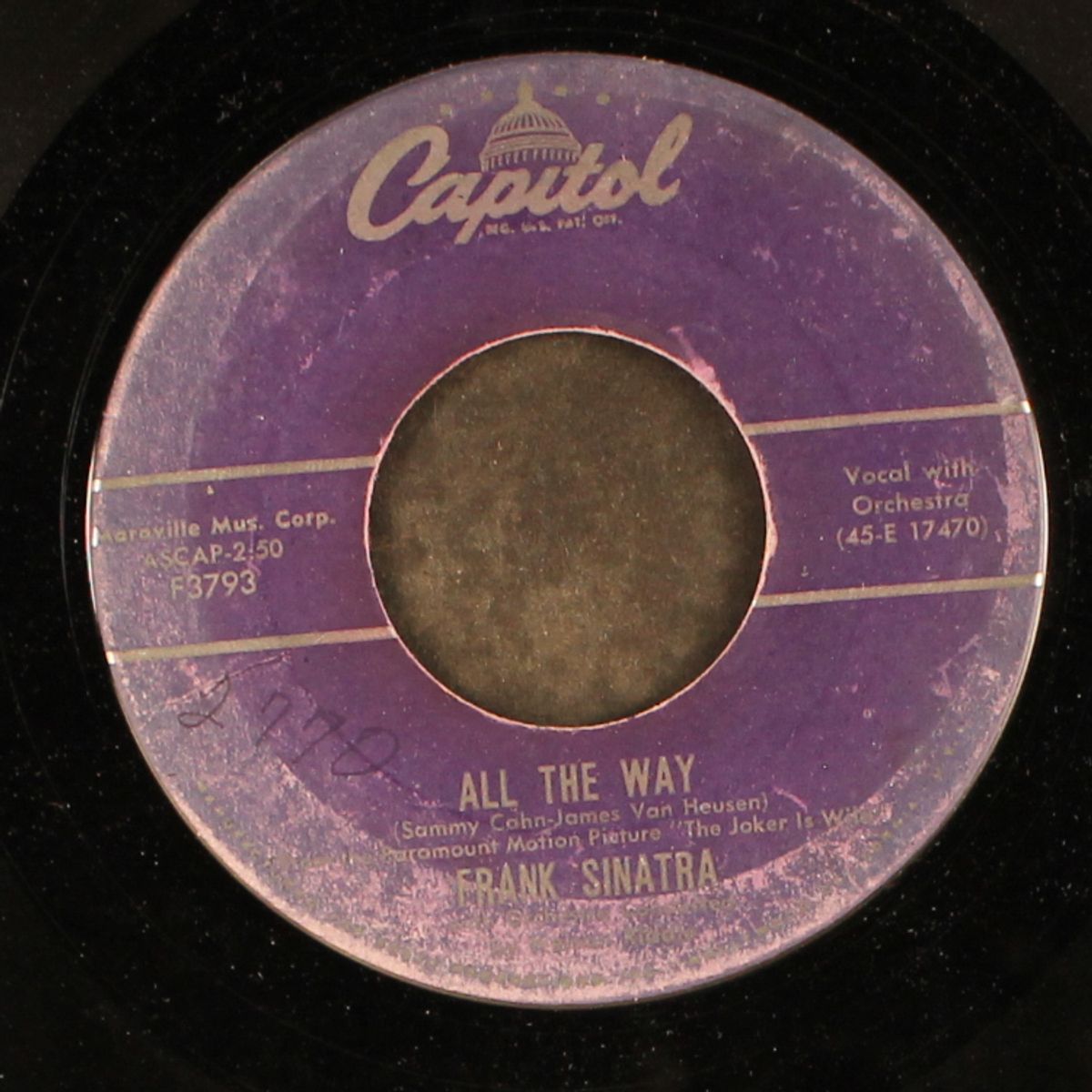 all the way / chicago by FRANK SINATRA