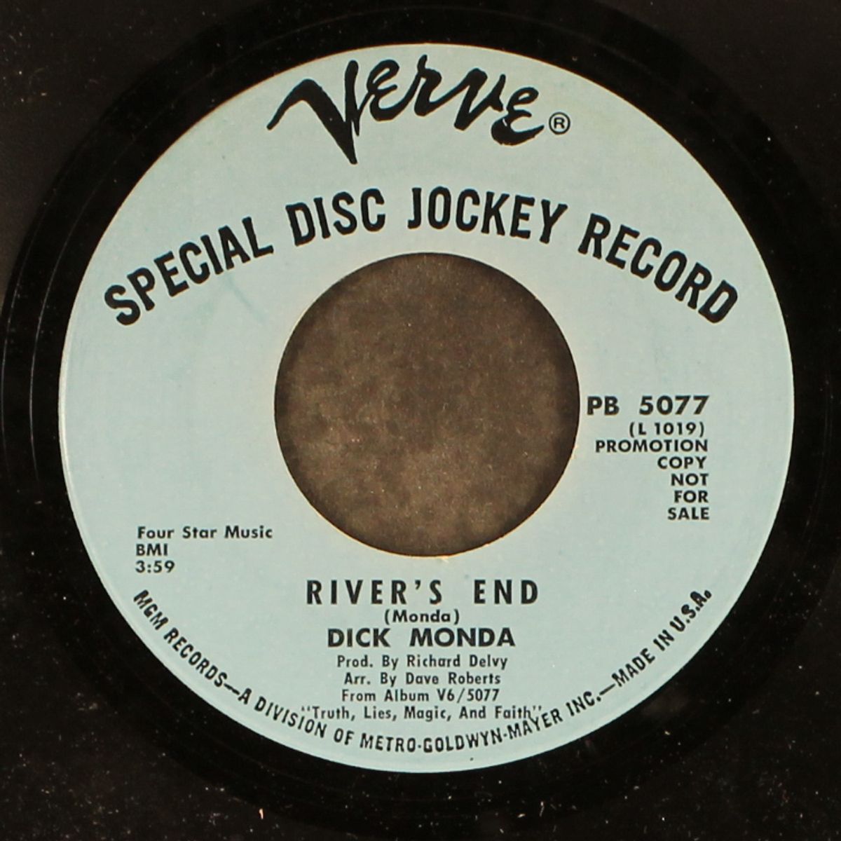 the river's end / the bible salesman by DICK MONDA
