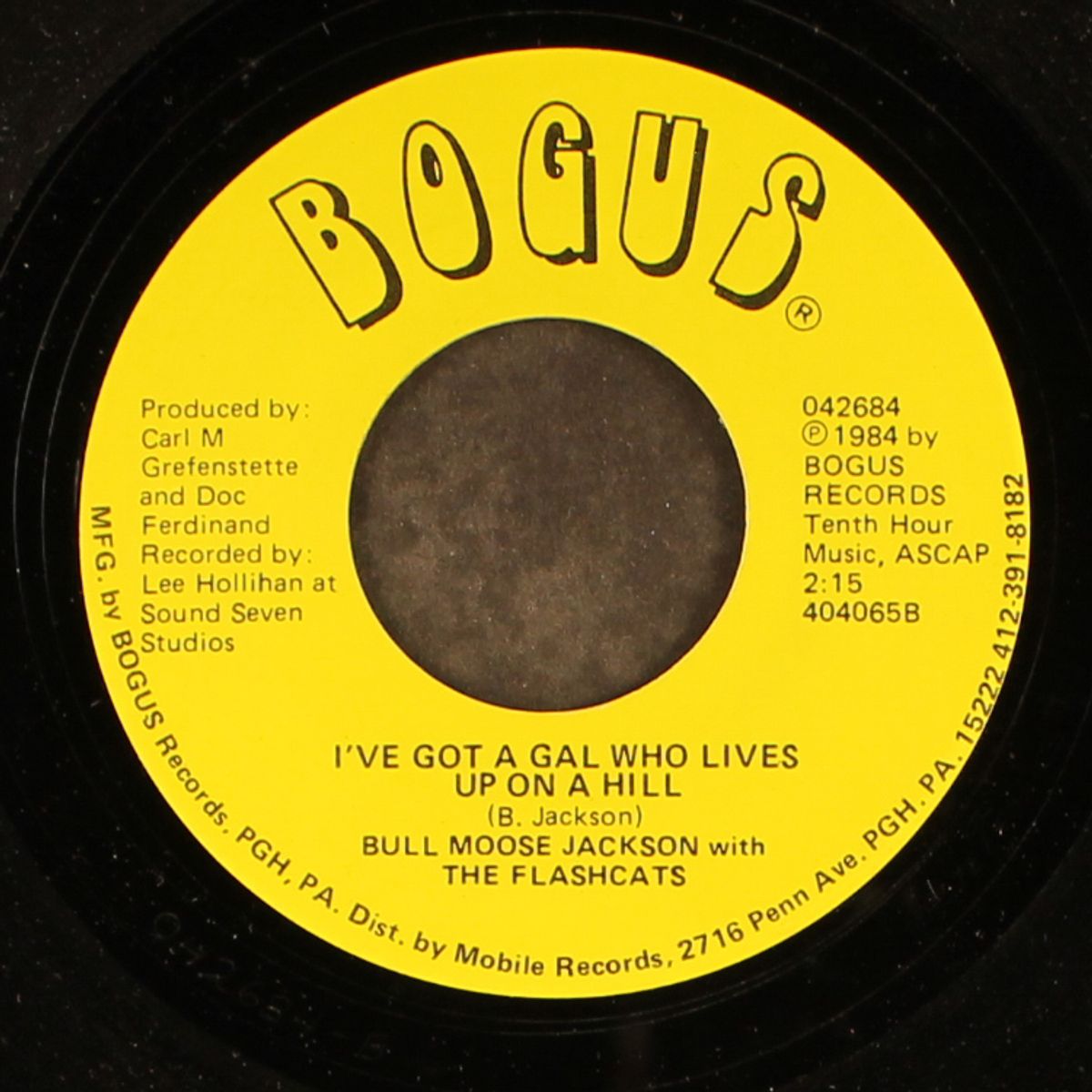 get off the table mable by BULL MOOSE JACKSON