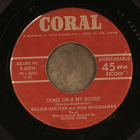 WILLIAM SAROYAN & ROSS BAGDASARIAN