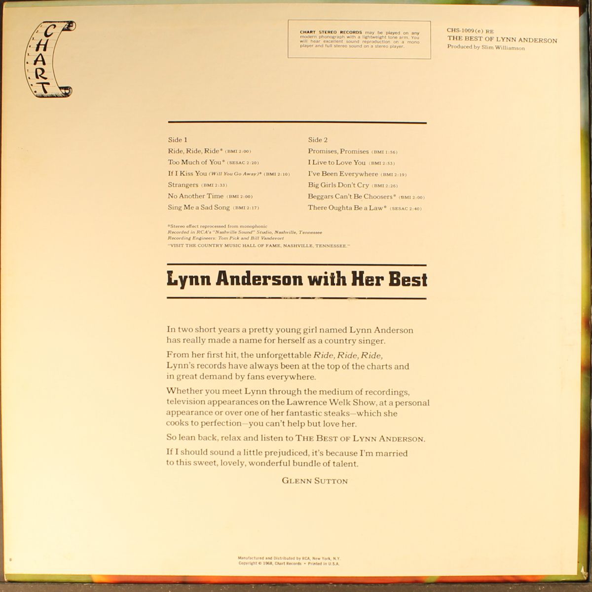 best of by LYNN ANDERSON