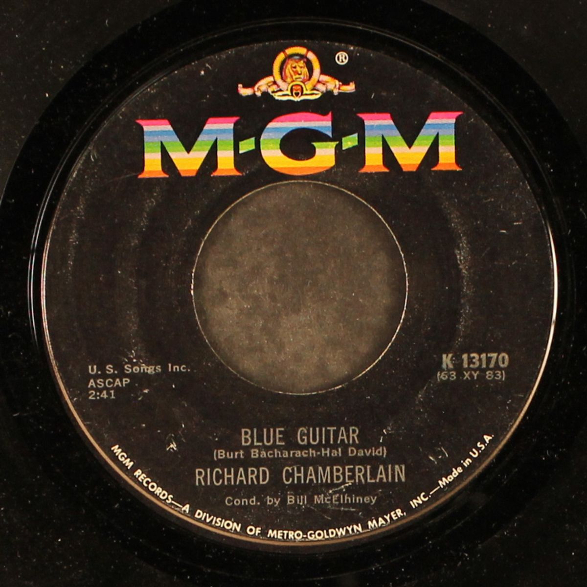 blue guitar by RICHARD CHAMBERLAIN