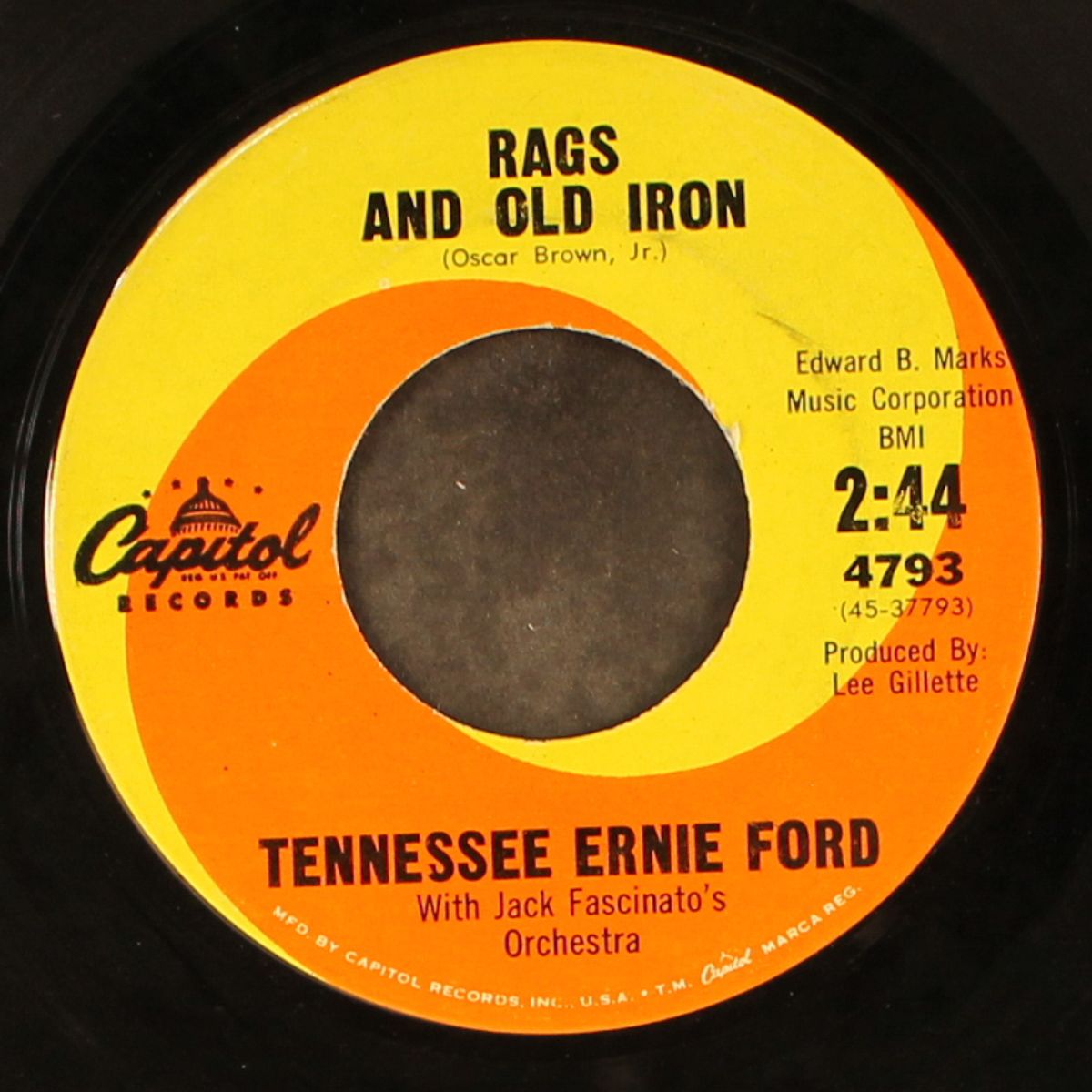 work song by TENNESSEE ERNIE FORD