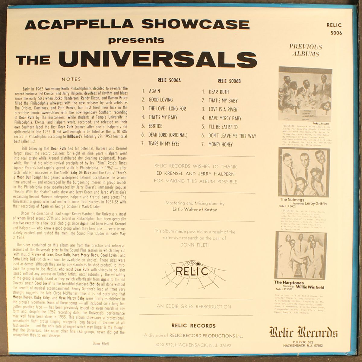acapella showcase by UNIVERSALS