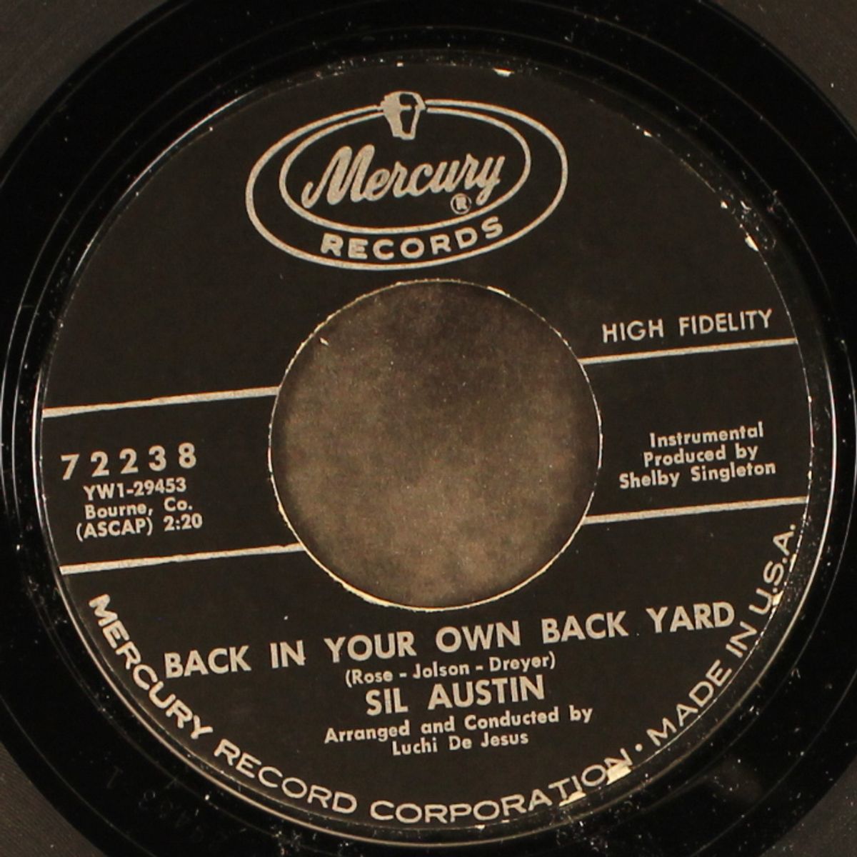 nature boy / back in your own back yard by SIL AUSTIN