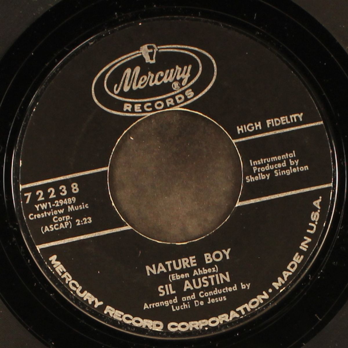 nature boy / back in your own back yard by SIL AUSTIN