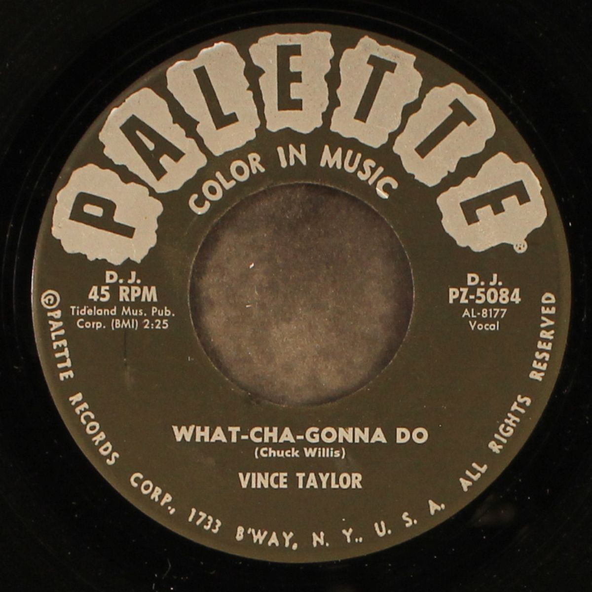 what-cha-gonna do / move over tiger by VINCE TAYLOR