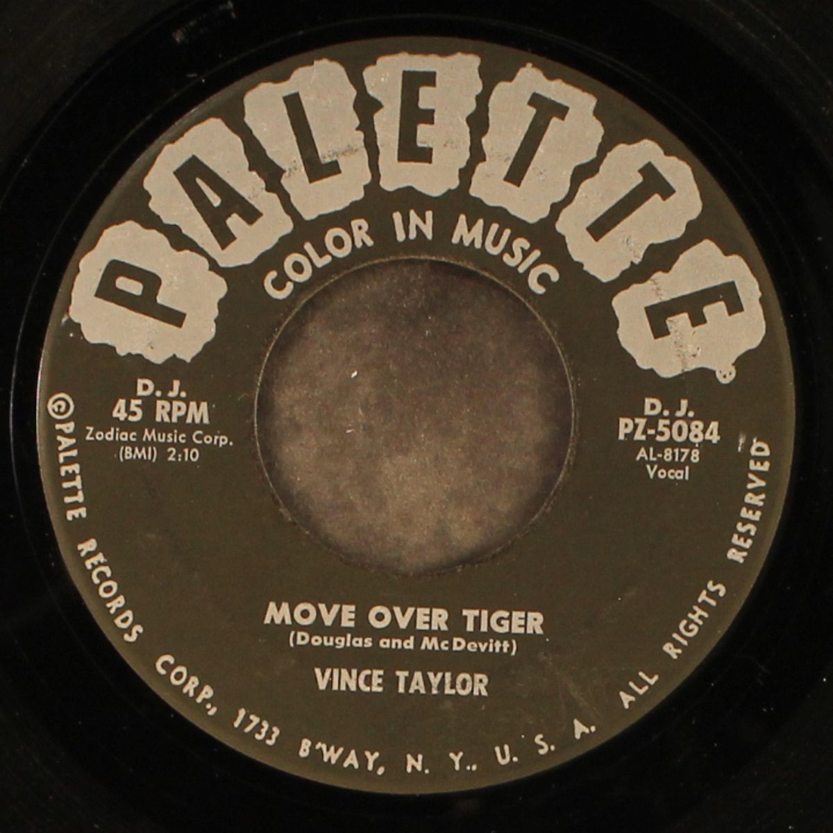 what-cha-gonna do / move over tiger by VINCE TAYLOR