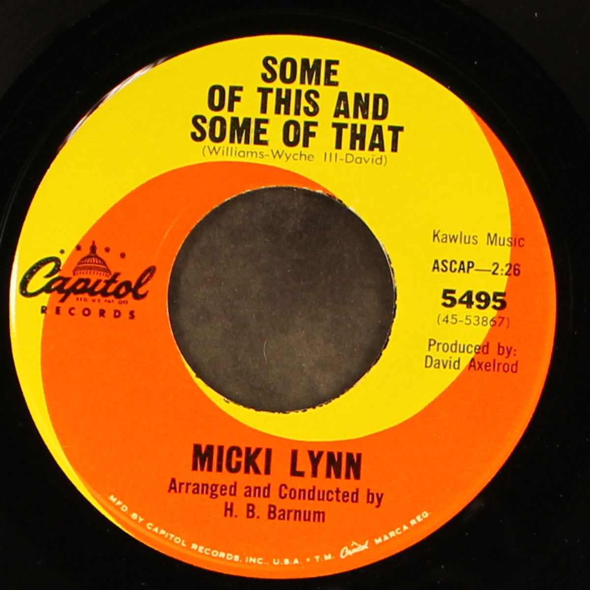 i've got the blues / some of this and some of that by MICKI LYNN