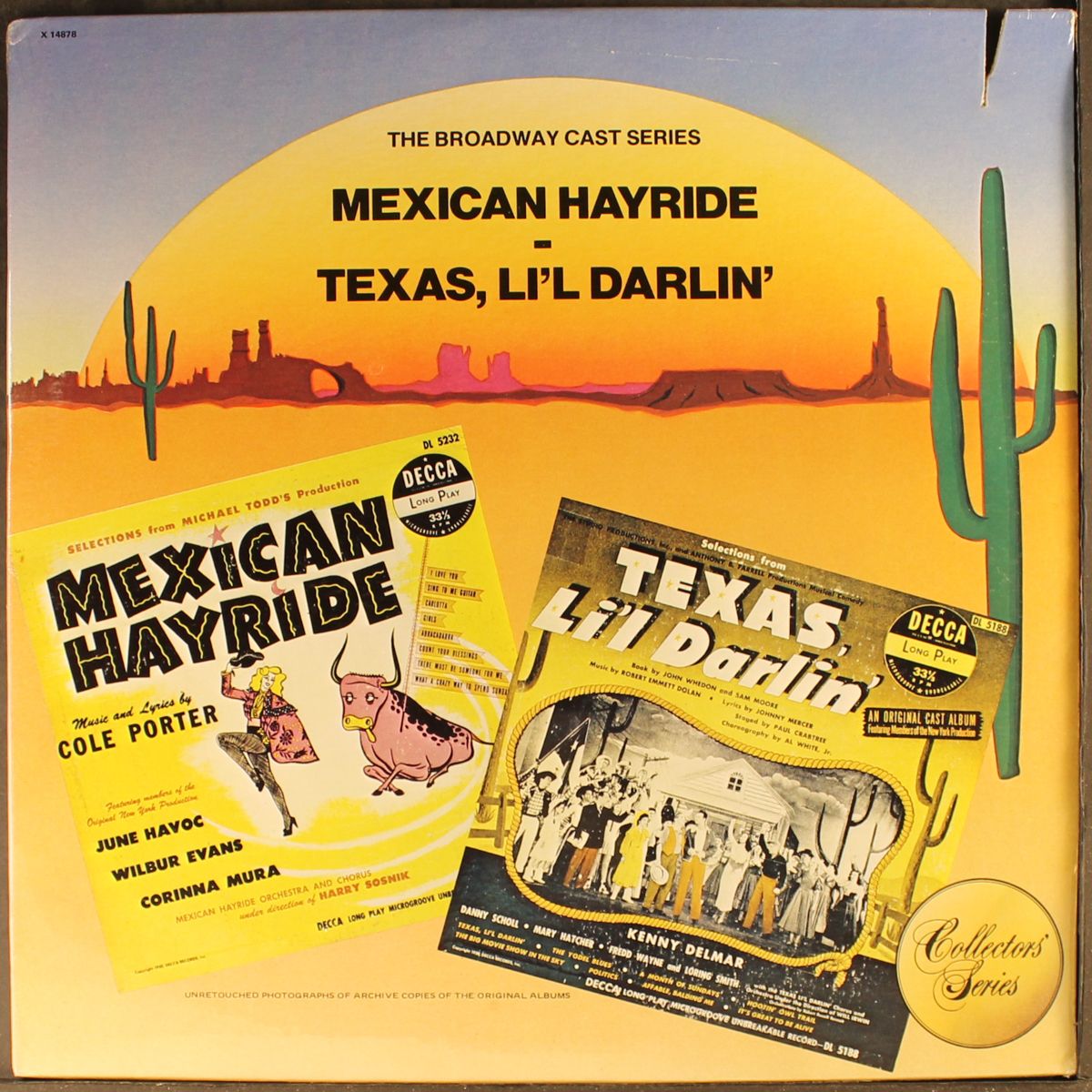 mexican hayride / texas li'l darlin' by ORIGINAL CAST