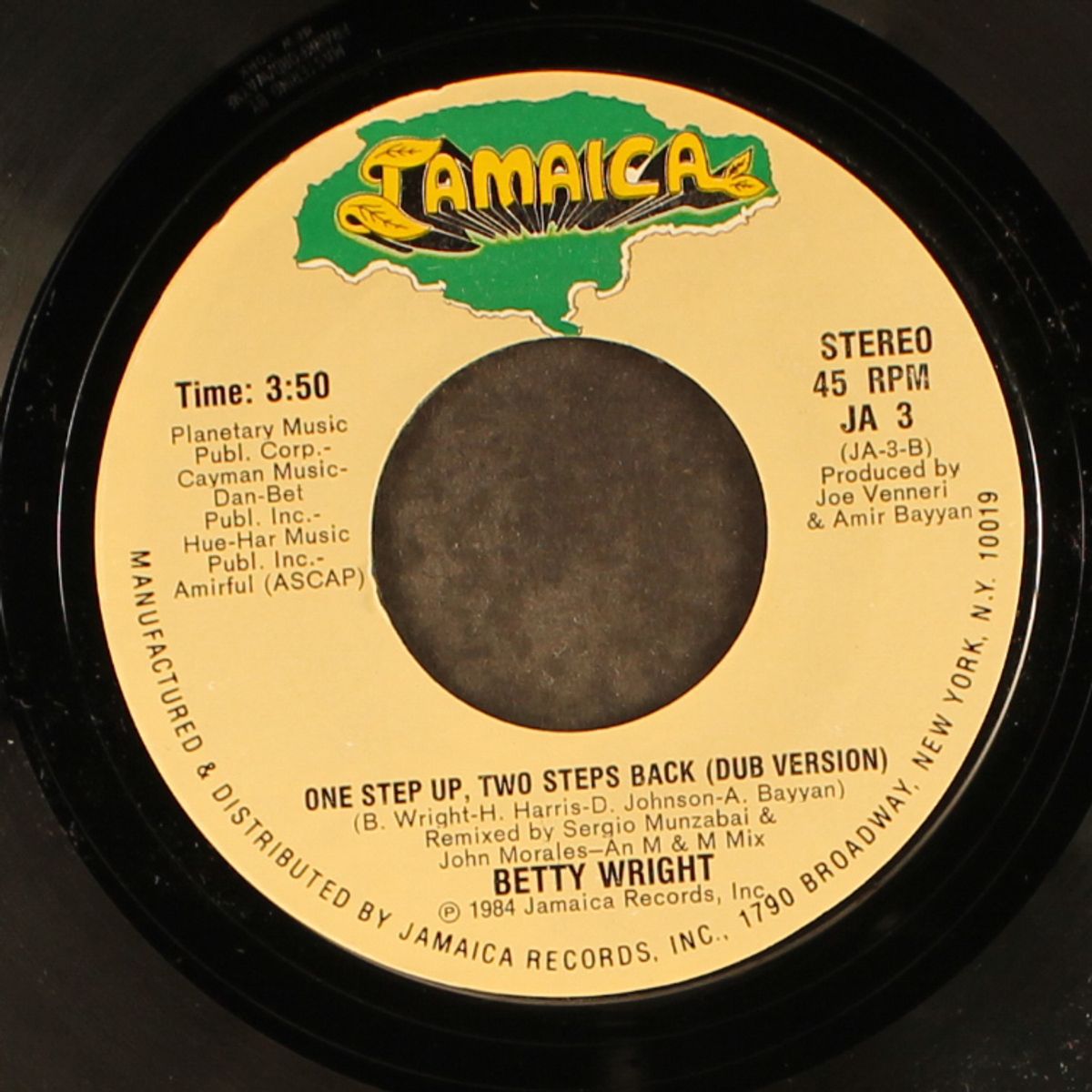 one step up, two steps back / dub by BETTY WRIGHT