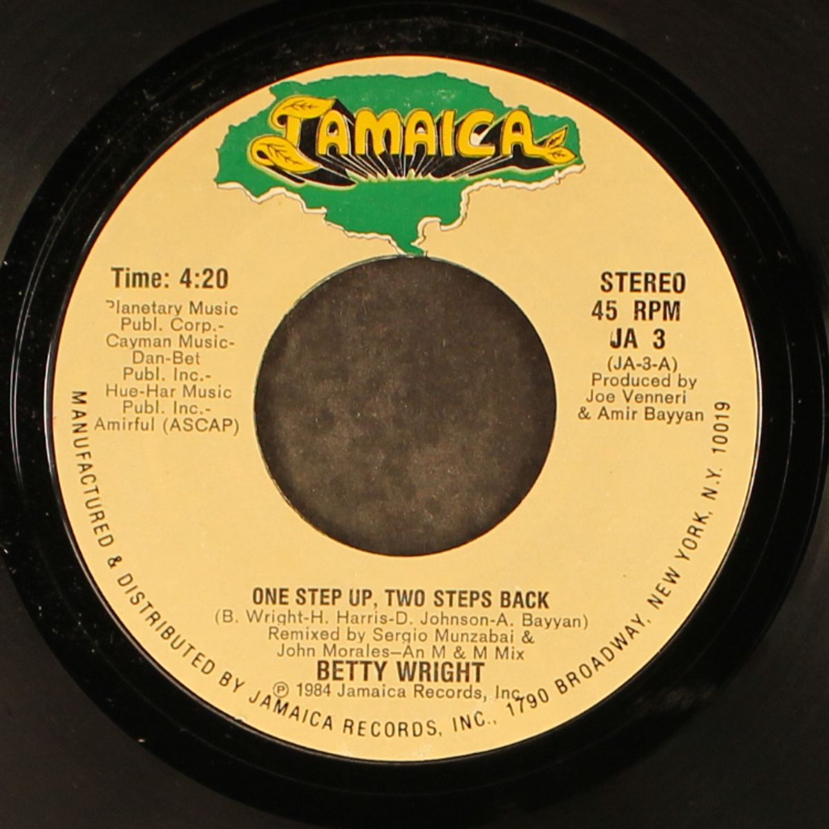 one step up, two steps back / dub by BETTY WRIGHT