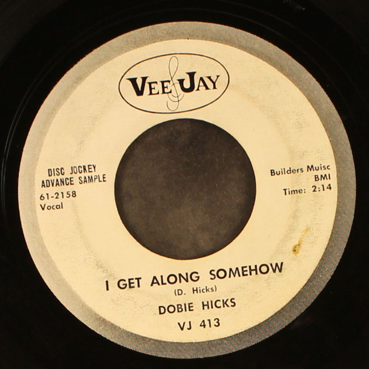 where is she / i get along somehow by DOBIE HICKS