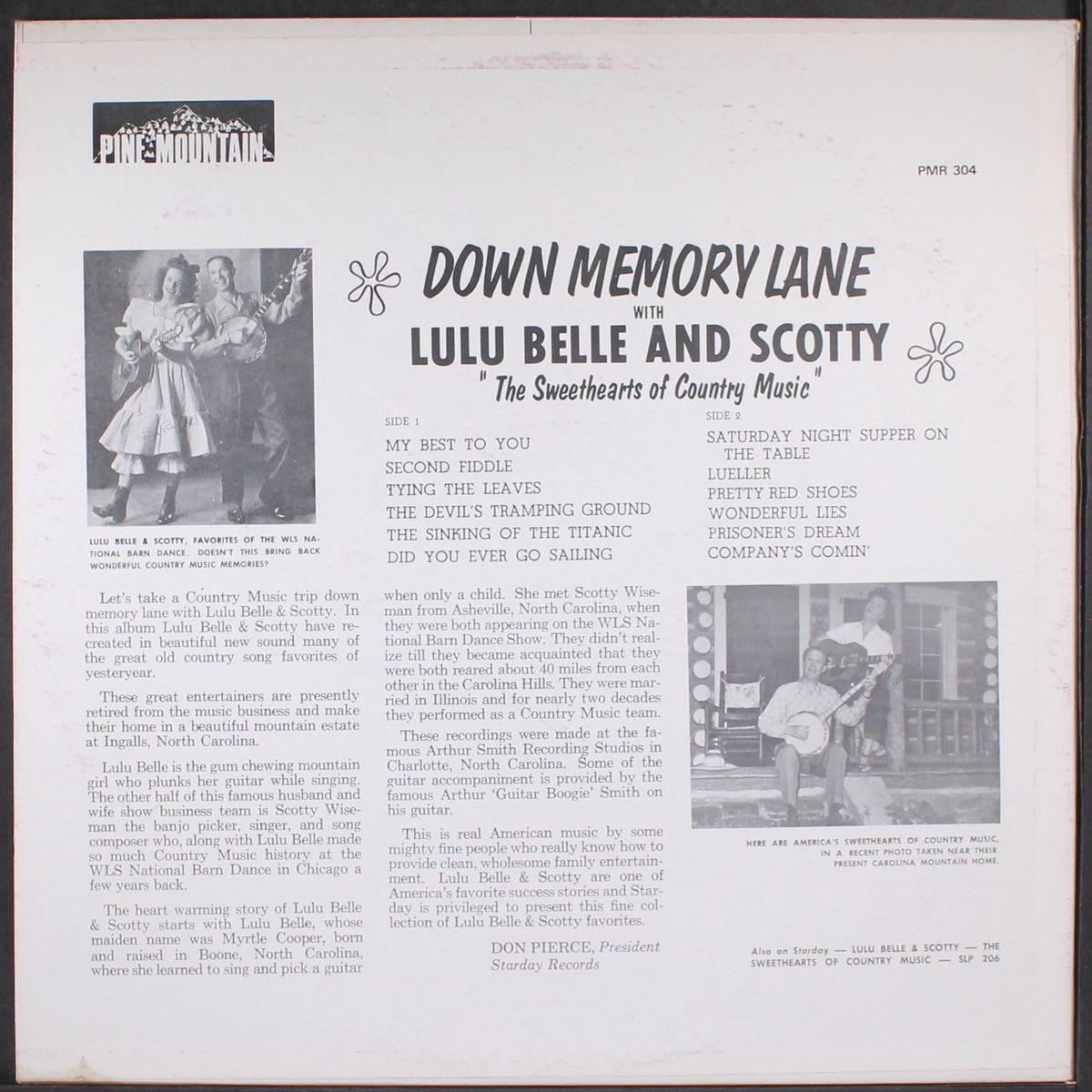 down memory lane by LULU BELLE & SCOTTY