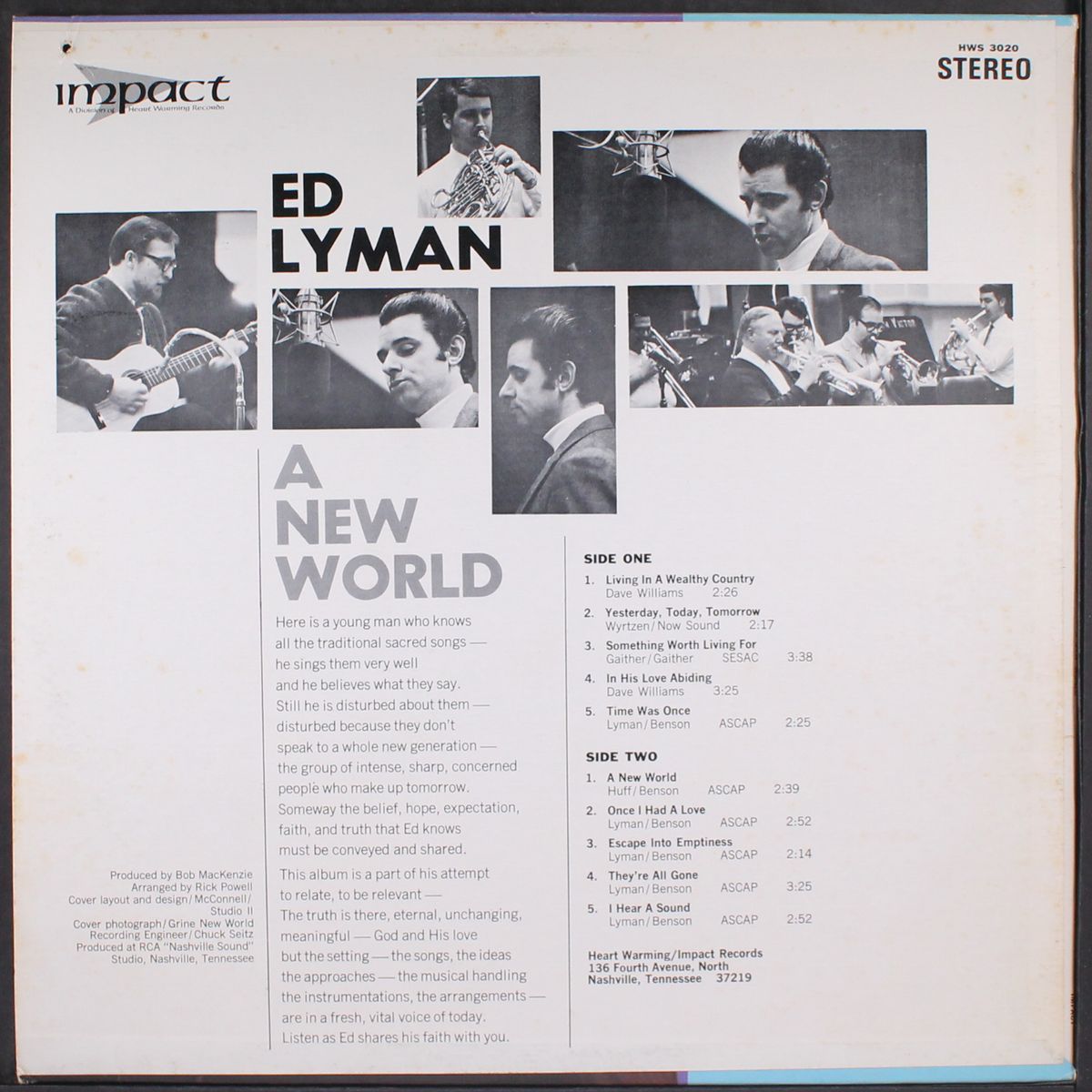 a new world by ED LYMAN