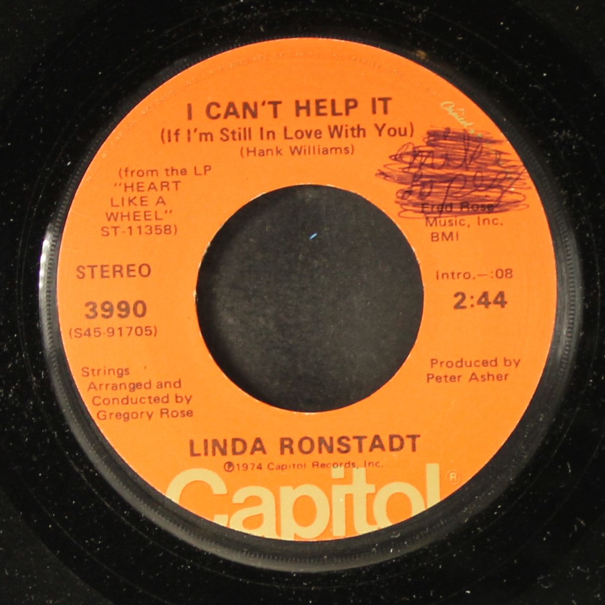 you're no good / i can't help it by LINDA RONSTADT