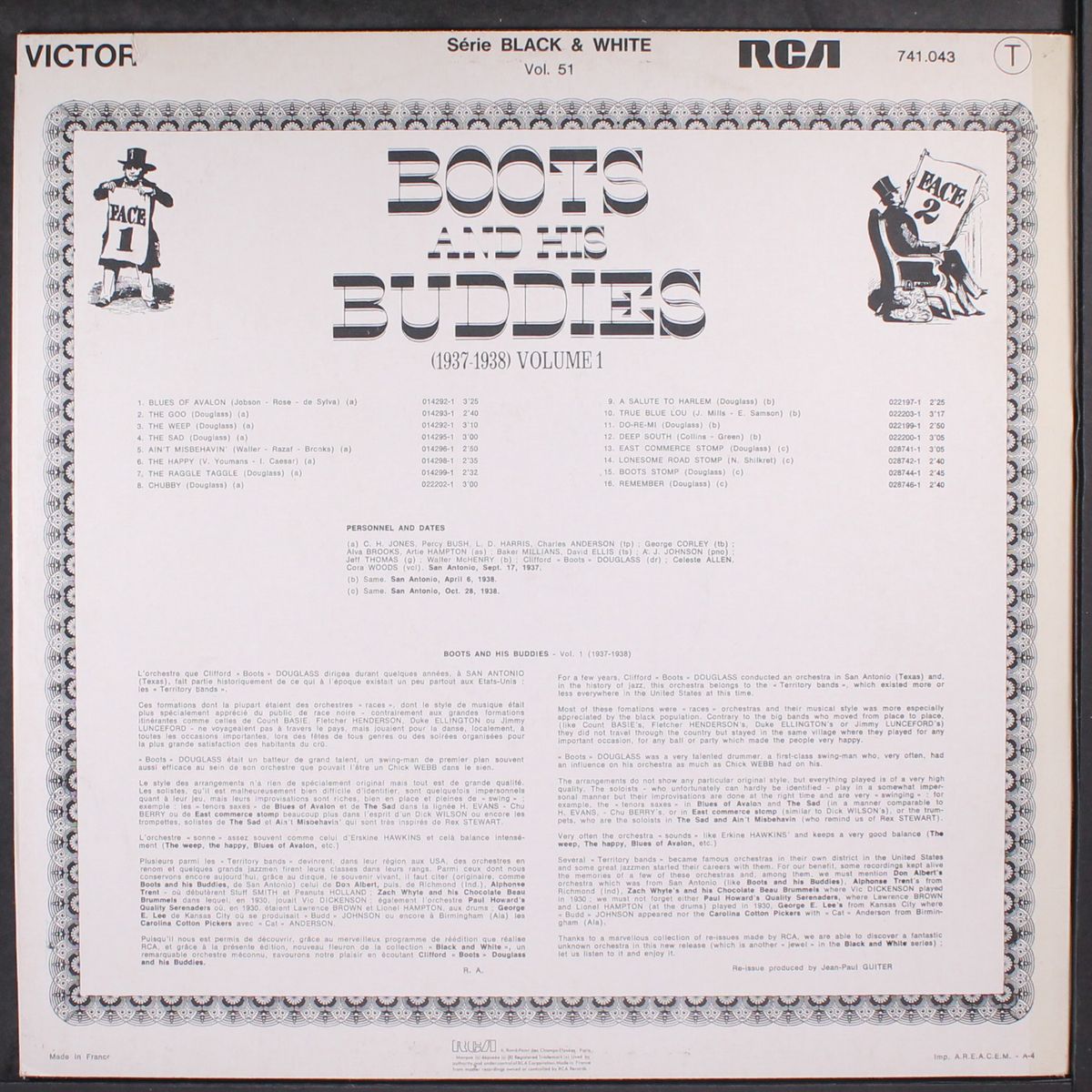 vol. 1 by BOOTS & HIS BUDDIES