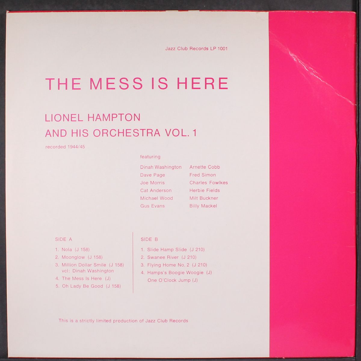 the mess is here by LIONEL HAMPTON
