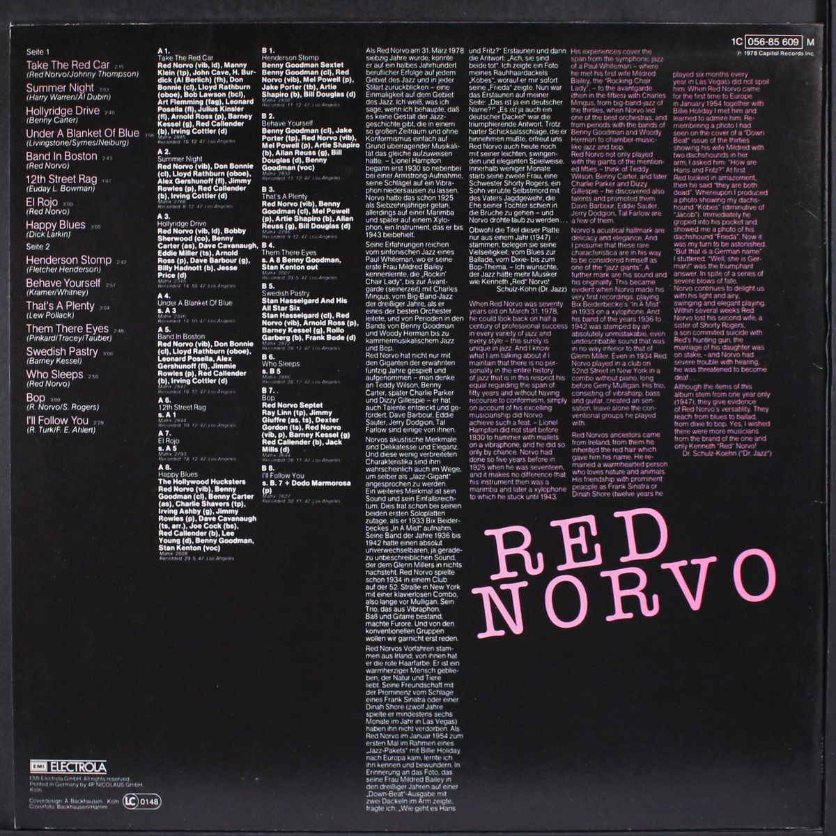 world of jazz by RED NORVO