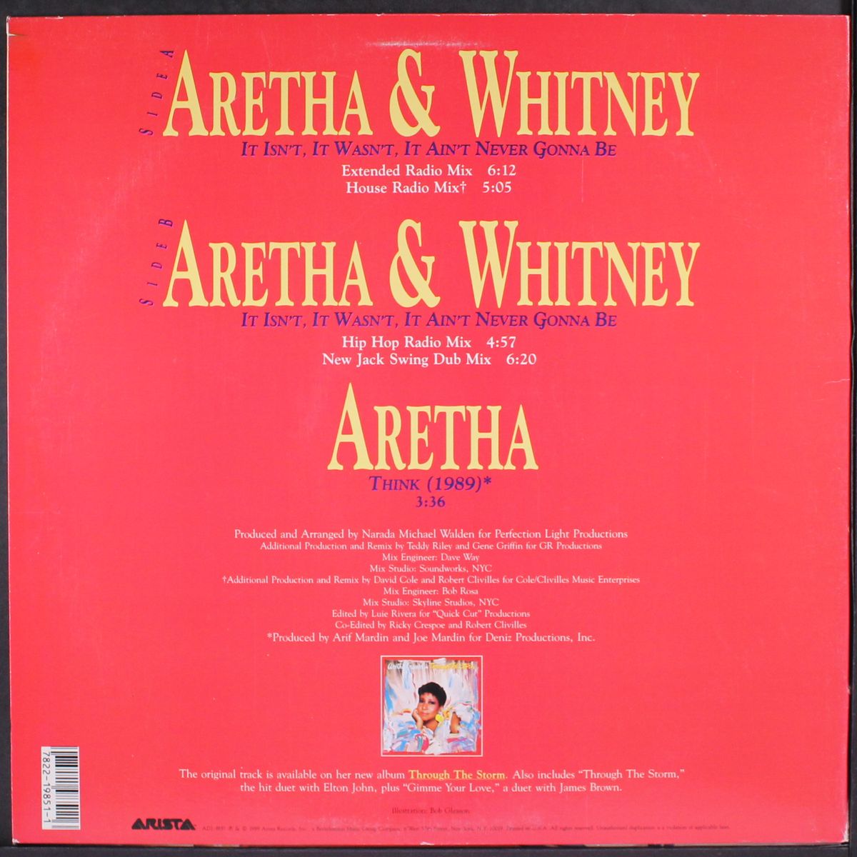 it isn't it wasn't it ain't never gonna by ARETHA FRANKLIN & WHITNEY HOUSTON
