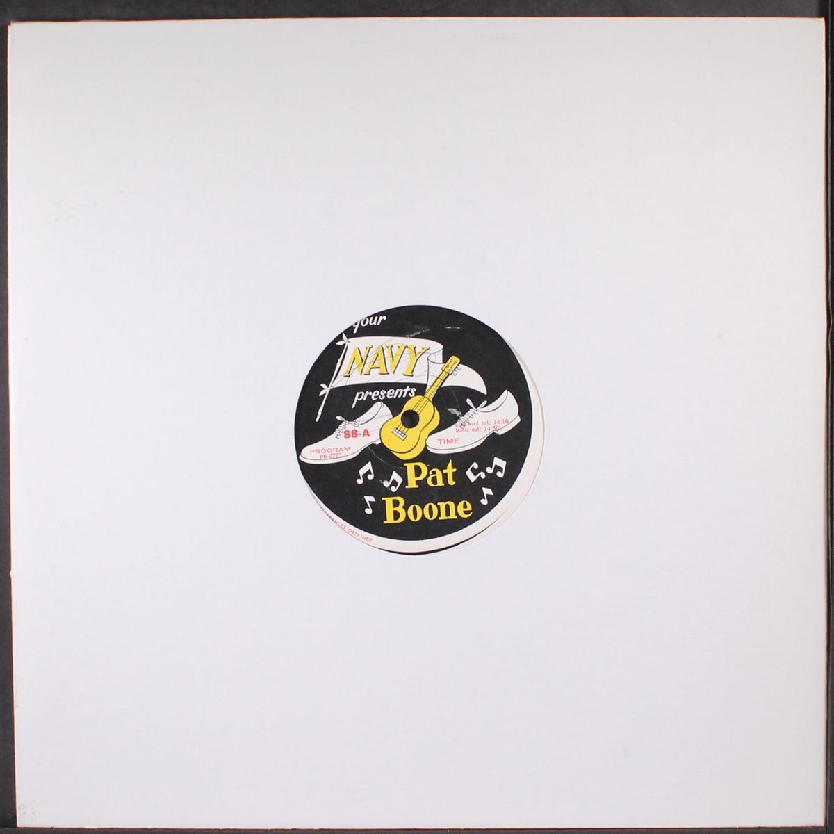 your navy presents by PAT BOONE