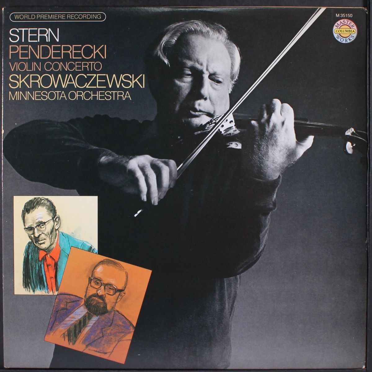 penderecki: violin concerto by ISAAC STERN