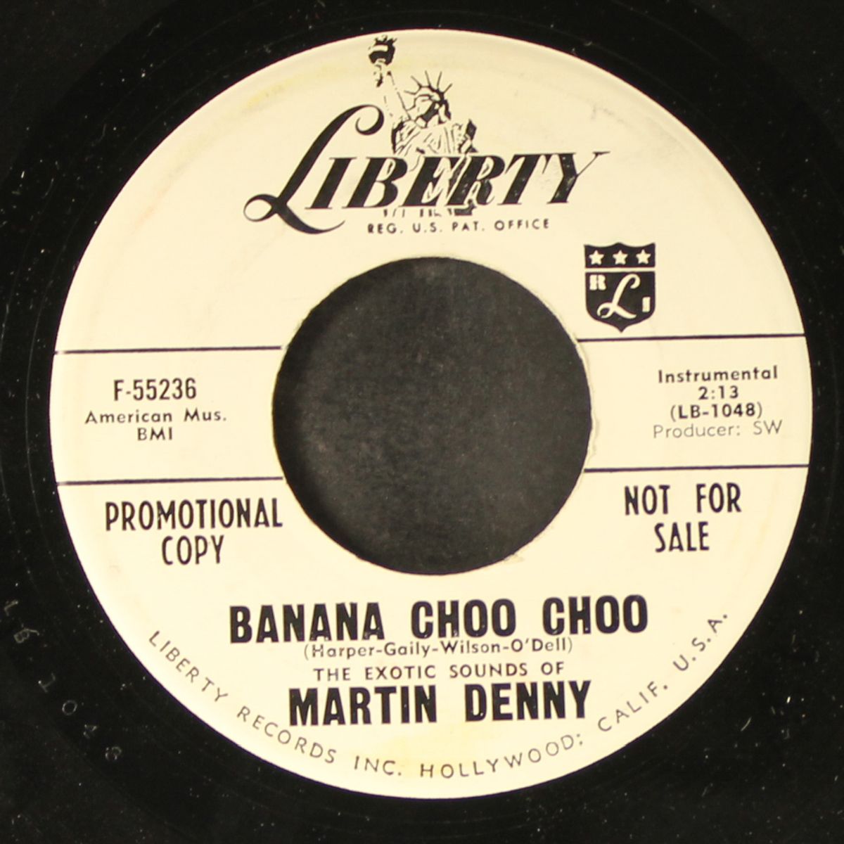 frankie and johnny / banana choo choo by MARTIN DENNY