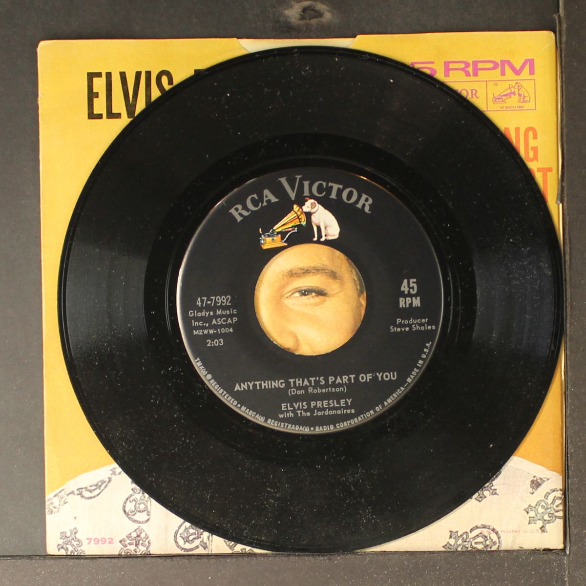 good luck charm / anything that's part of you by ELVIS PRESLEY