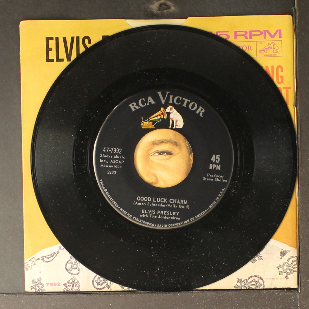 good luck charm / anything that's part of you by ELVIS PRESLEY