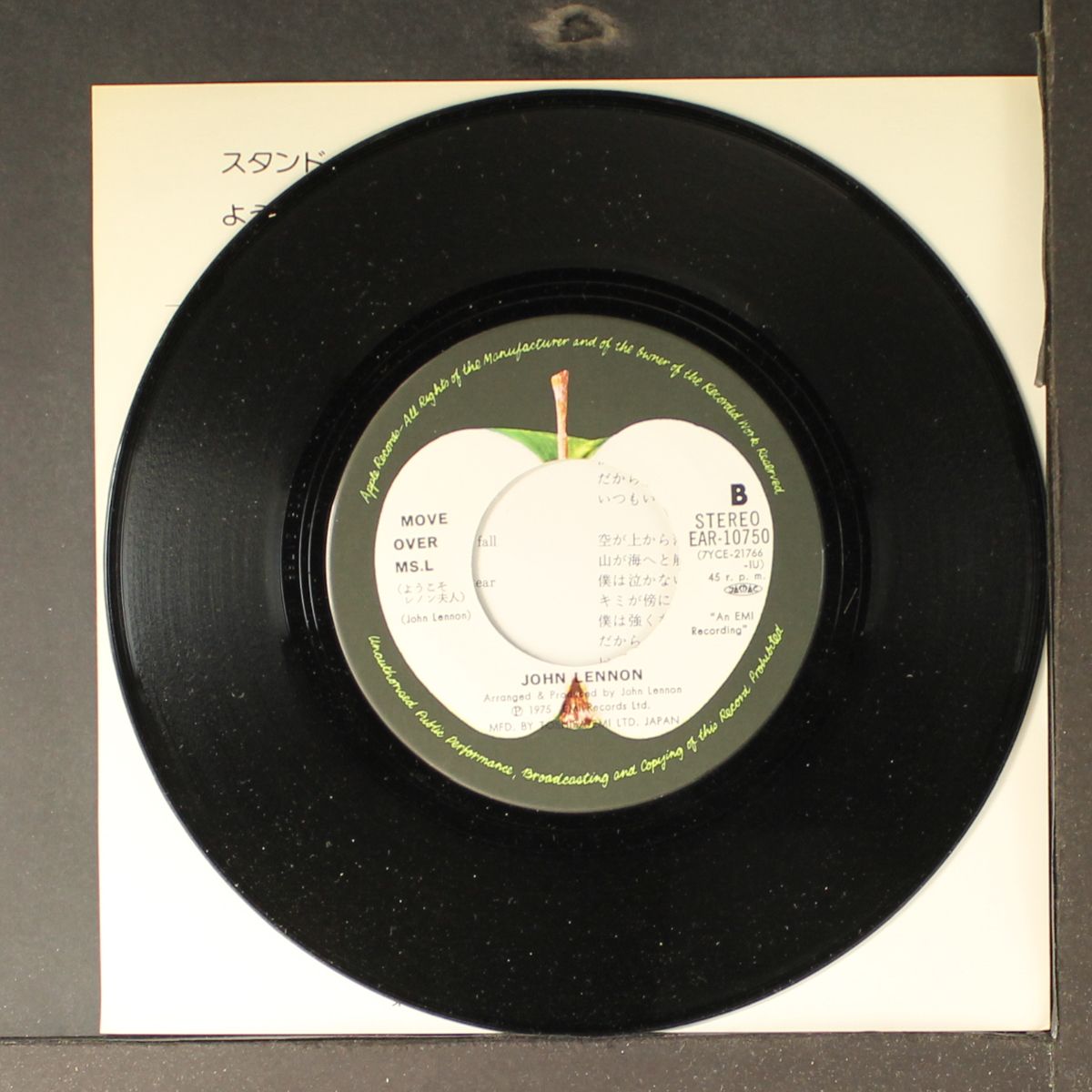 stand by me / move over miss l. by JOHN LENNON