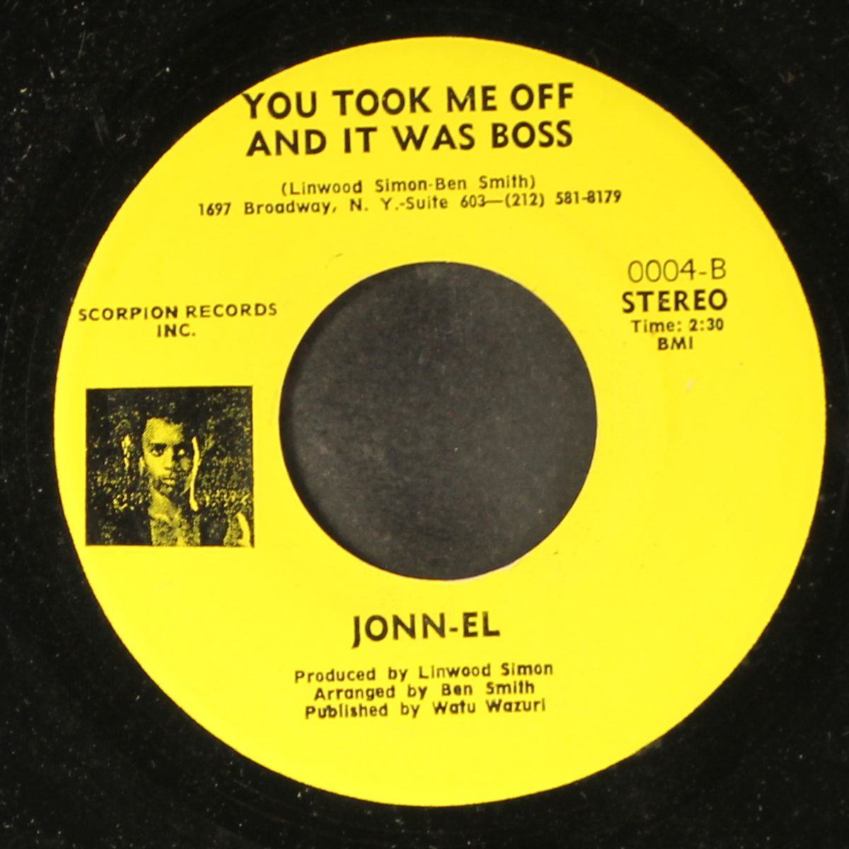 miss sweet stuff / you took me off and it was boss by JONN-EL